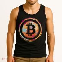Bitcoin Retro Crypto Tank Top thumb 3