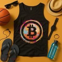 Bitcoin Retro Crypto Tank Top thumb 4