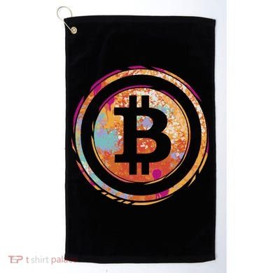 Bitcoin Retro Crypto Golf Towel