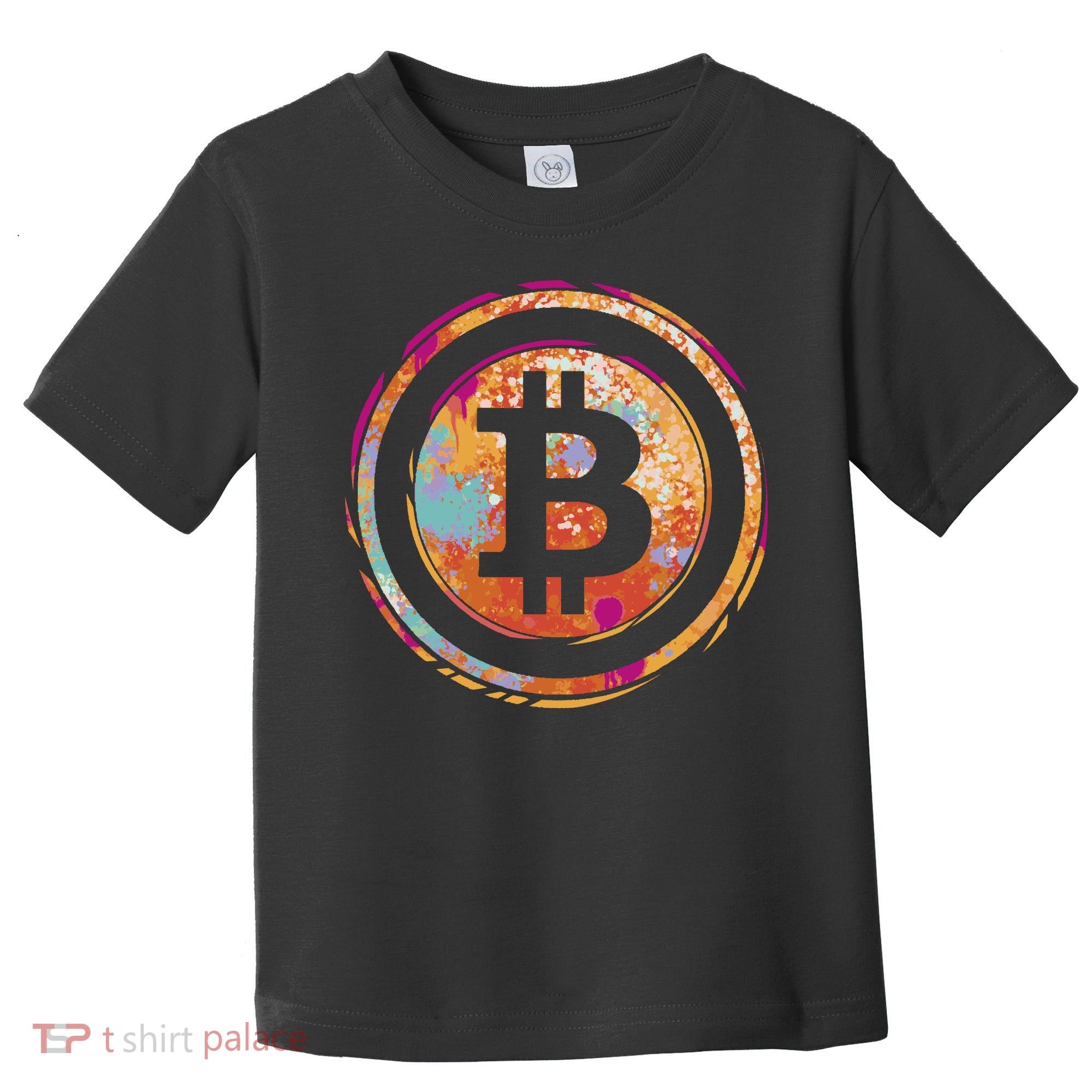 Bitcoin Retro Crypto Toddler T-Shirt