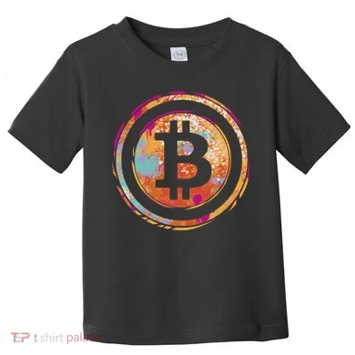 Bitcoin Retro Crypto Toddler T-Shirt
