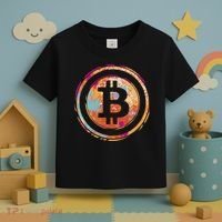 Bitcoin Retro Crypto Toddler T-Shirt thumb 3