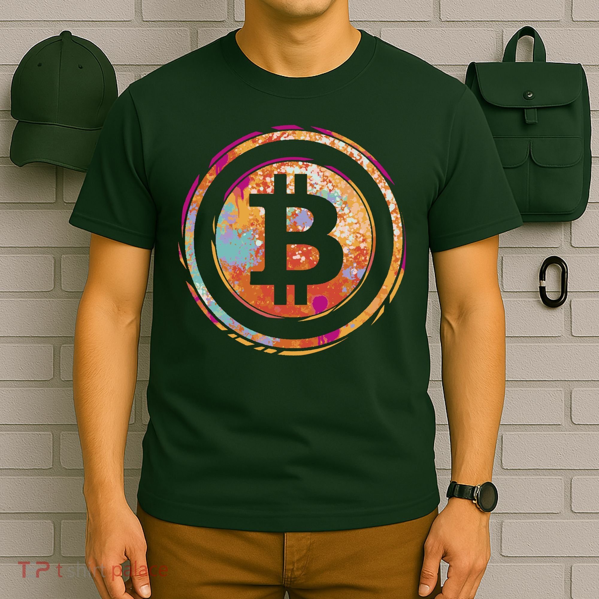 Bitcoin Retro Crypto T-Shirt