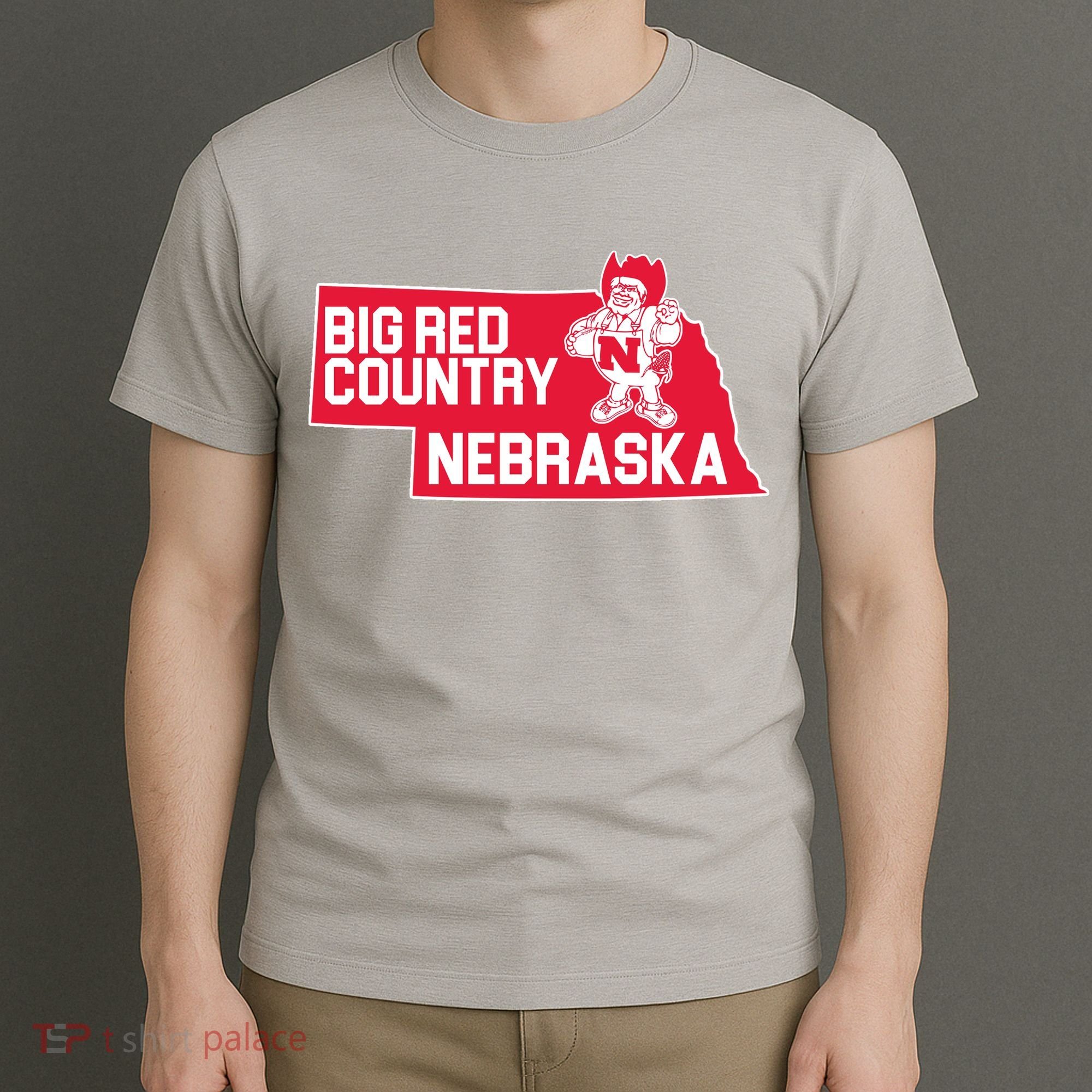 Big Red Country Nebraska T-Shirt