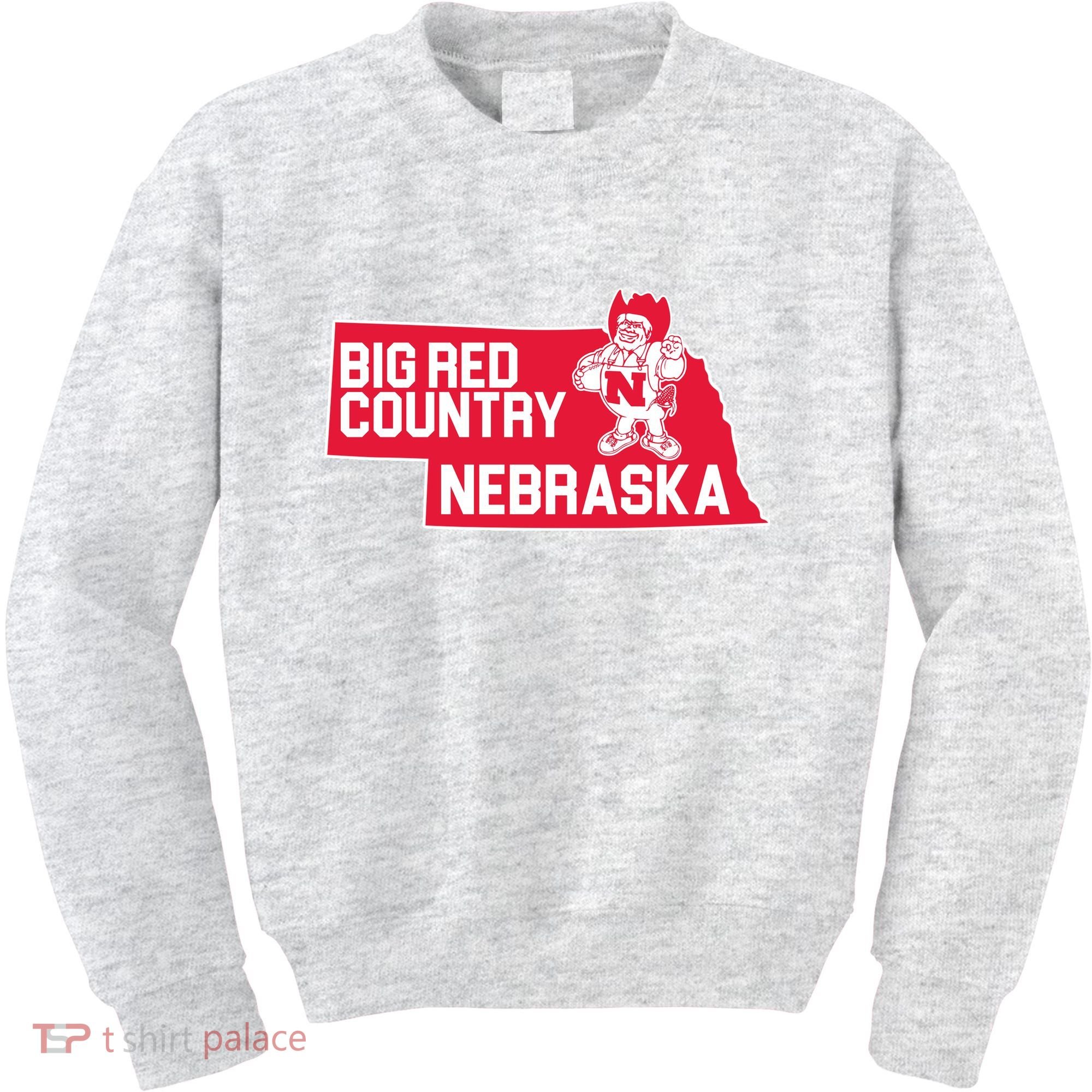 Big Red Country Nebraska Kids Sweatshirt