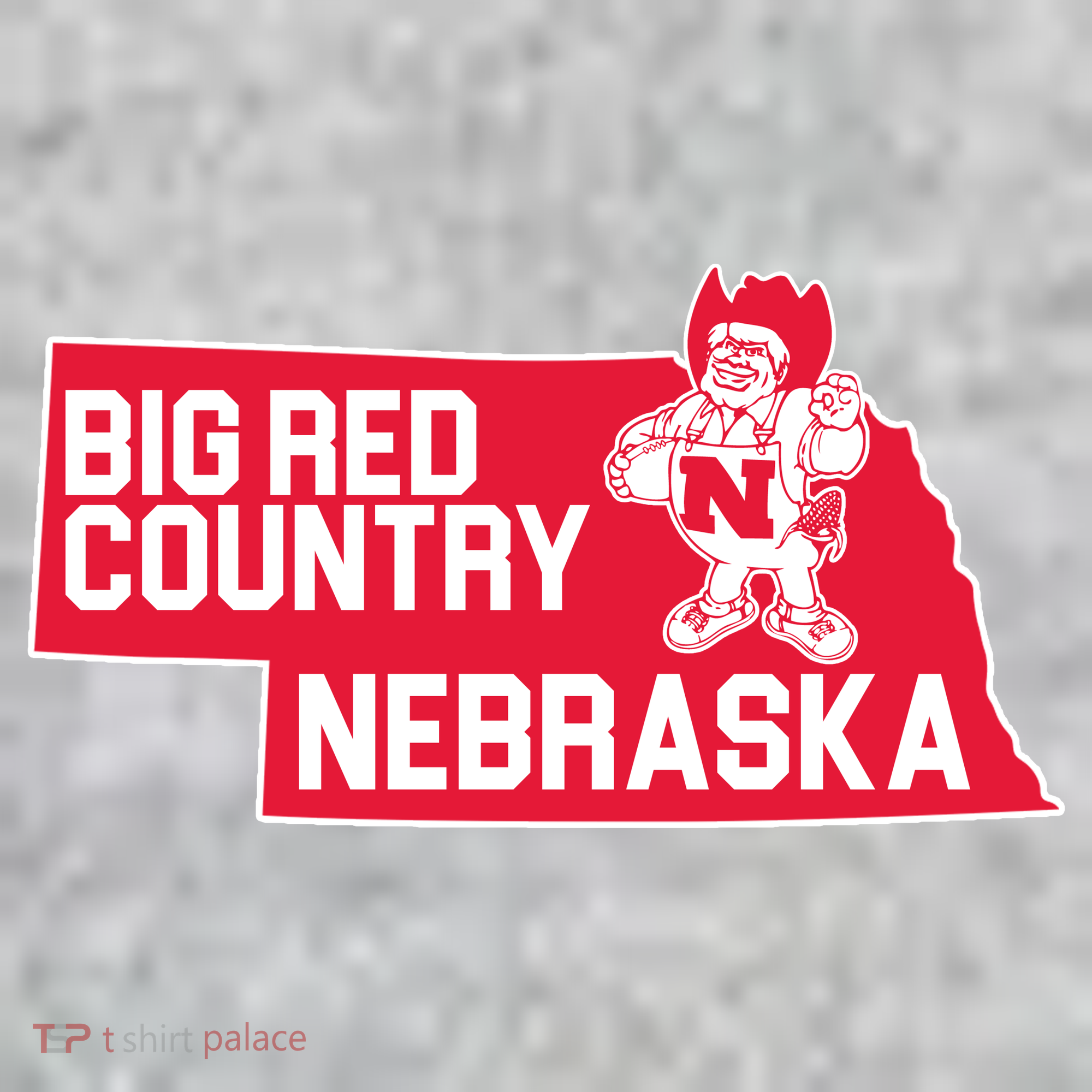 Big Red Country Nebraska Kids Sweatshirt