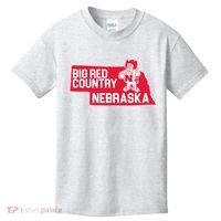 Big Red Country Nebraska Kids T-Shirt thumb 0