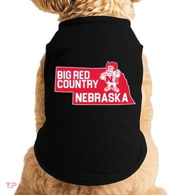 Big Red Country Nebraska Doggie Tank