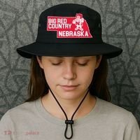 Big Red Country Nebraska Bucket Hat thumb 3