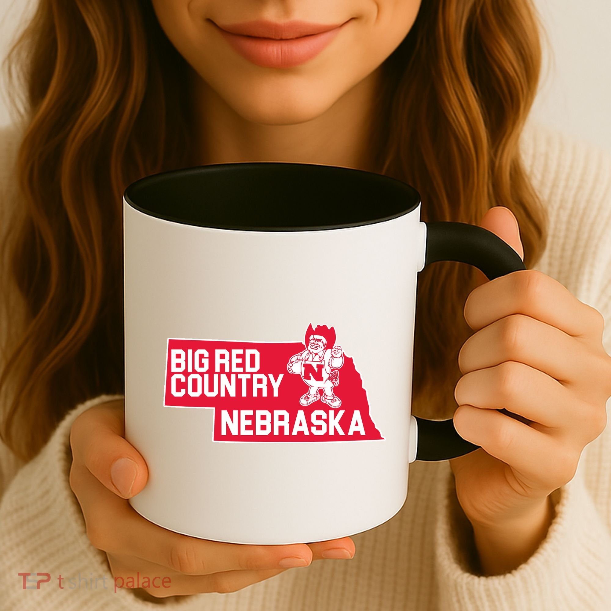 Big Red Country Nebraska Coffee Mug