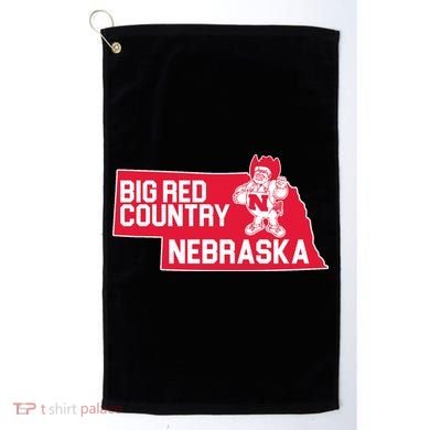 Big Red Country Nebraska Golf Towel