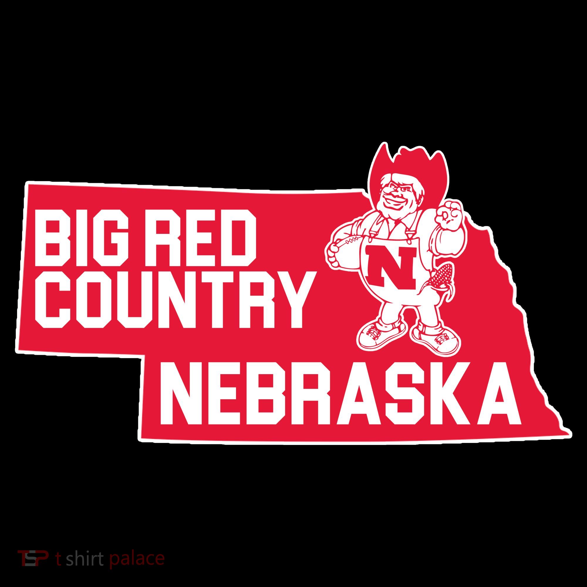 Big Red Country Nebraska Visor