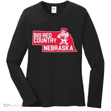 Big Red Country Nebraska Women's Long Sleeve Shirt
