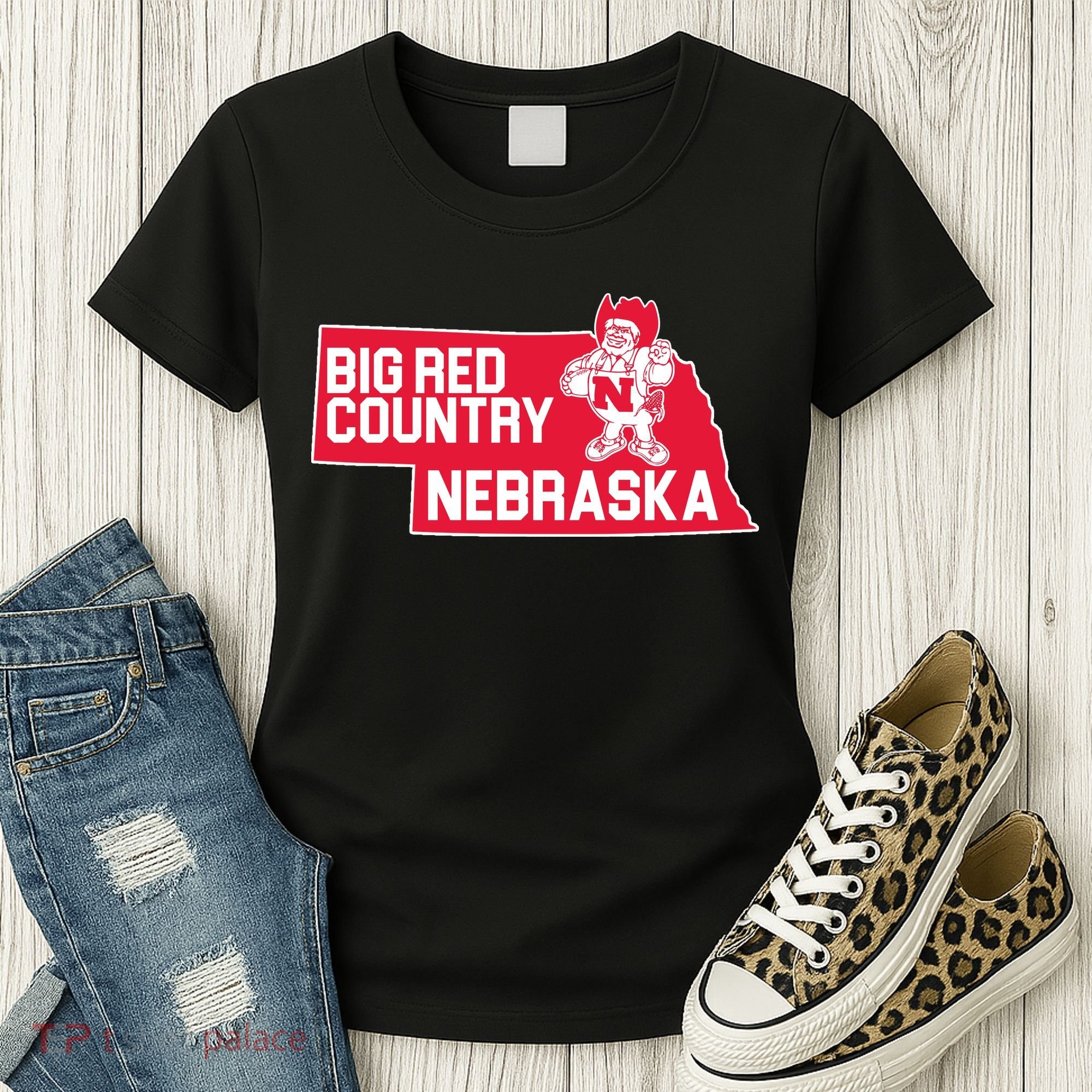 Big Red Country Nebraska Women's T-Shirt