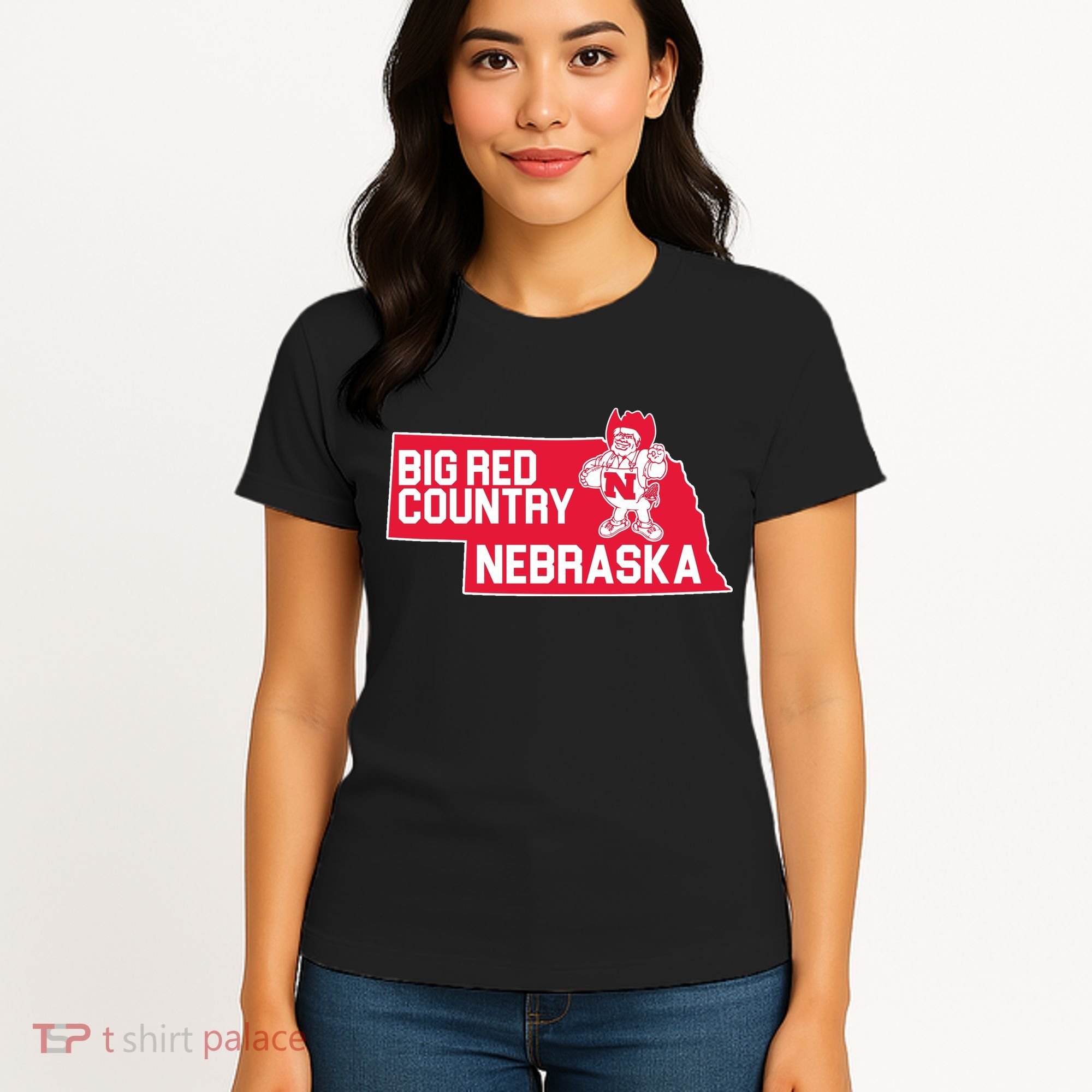Big Red Country Nebraska Women's T-Shirt