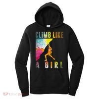 Bouldering Rock Climber Women Kids Rock Climbing Women's Hoodie thumb 0