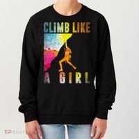 Bouldering Rock Climber   Women's Sweatshirt thumb 0