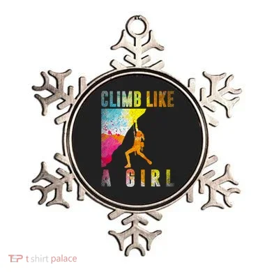 Bouldering Rock Climber   Ornament