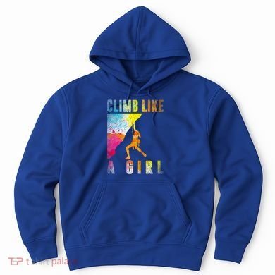 Bouldering Rock Climber   Hoodie