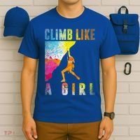 Bouldering Rock Climber   T-Shirt thumb 6