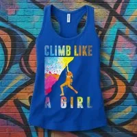 Bouldering Rock Climber   Women's Tank Top thumb 3