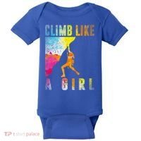Bouldering Rock Climber   Baby Bodysuit thumb 0