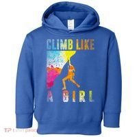 Bouldering Rock Climber   Toddler Hoodie thumb 0