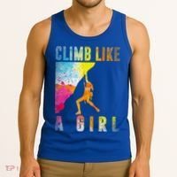 Bouldering Rock Climber   Tank Top thumb 3