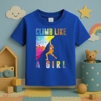 Bouldering Rock Climber   Toddler T-Shirt thumb 3