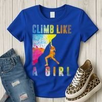Bouldering Rock Climber   Women's T-Shirt thumb 3
