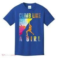 Bouldering Rock Climber   Kids T-Shirt thumb 0