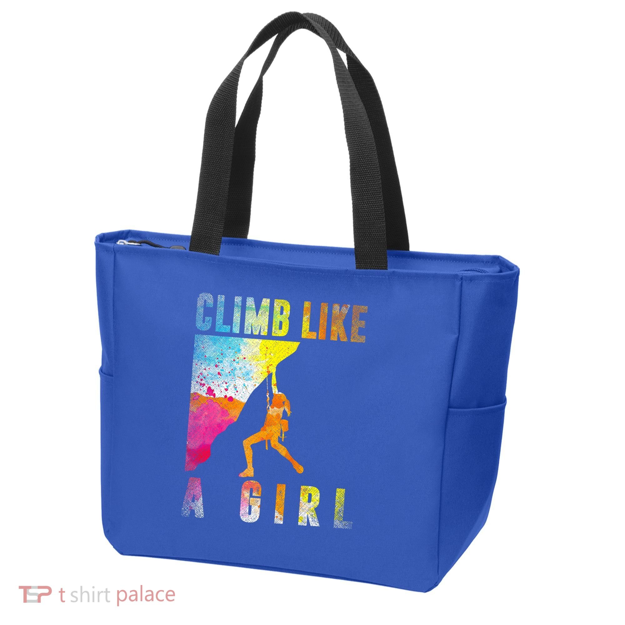 Bouldering Rock Climber   Tote Bag