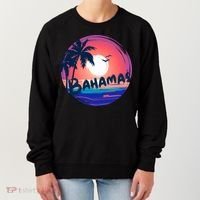 Bahamas Retro Circle Women's Sweatshirt thumb 0