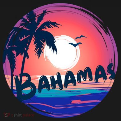 Bahamas Retro Circle Infant Fleece One Piece