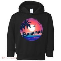 Bahamas Retro Circle Toddler Hoodie thumb 0