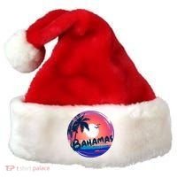 Bahamas Retro Circle Santa Hat thumb 0