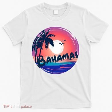 Bahamas Retro Circle T-Shirt
