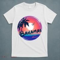 Bahamas Retro Circle T-Shirt thumb 5