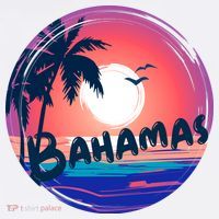 Bahamas Retro Circle Coffee Mug thumb 5