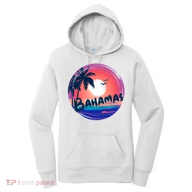 Bahamas Retro Circle Women's Hoodie
