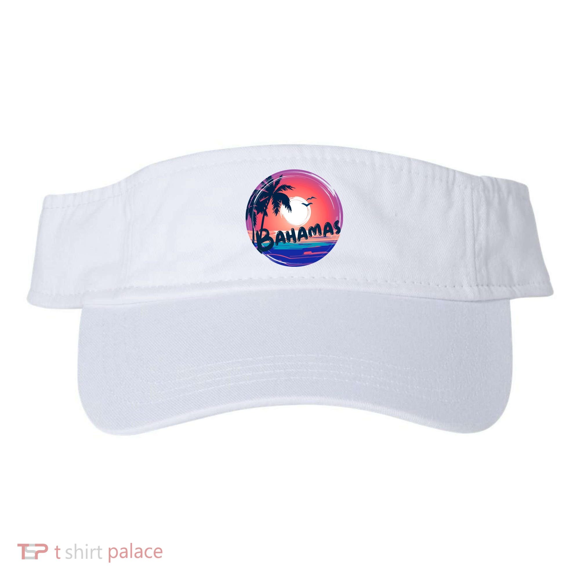 Bahamas Retro Circle Visor