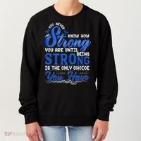 Blue Ribbon Colon Cancer Women's Sweatshirt thumb 0