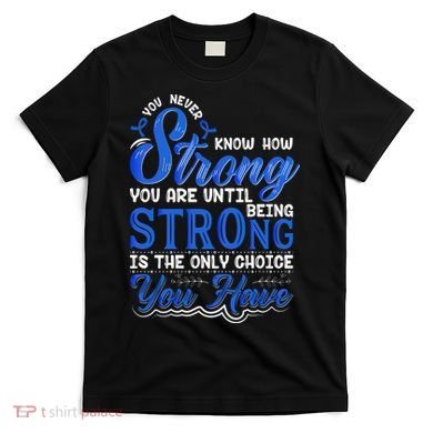 Blue Ribbon Colon Cancer T-Shirt