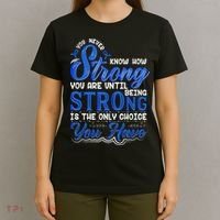 Blue Ribbon Colon Cancer T-Shirt thumb 4