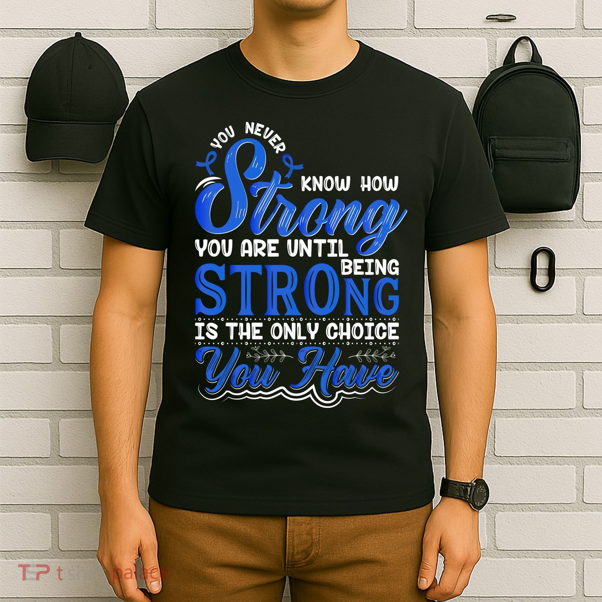 Blue Ribbon Colon Cancer T-Shirt