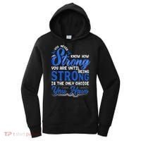 Blue Ribbon Colon Cancer Women's Hoodie thumb 0