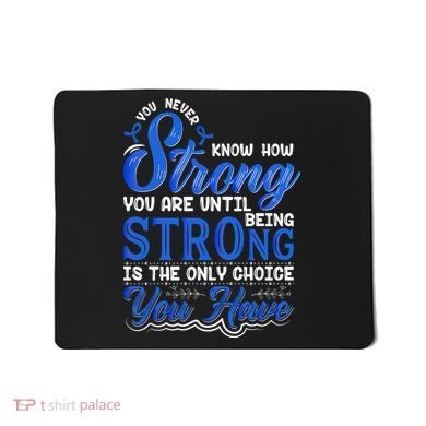 Blue Ribbon Colon Cancer Mousepad