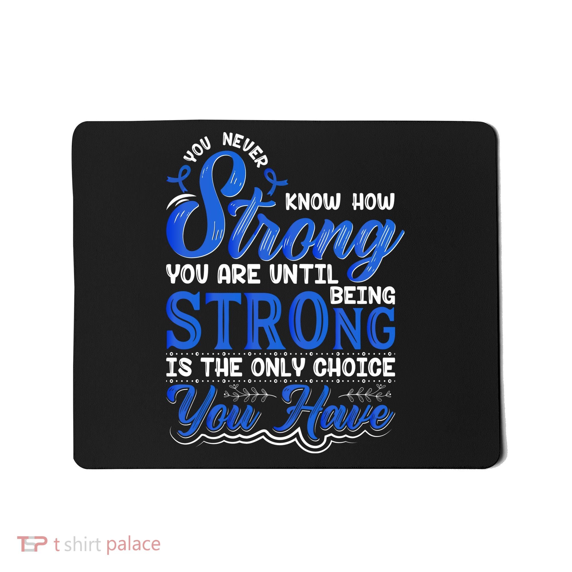 Blue Ribbon Colon Cancer Mousepad