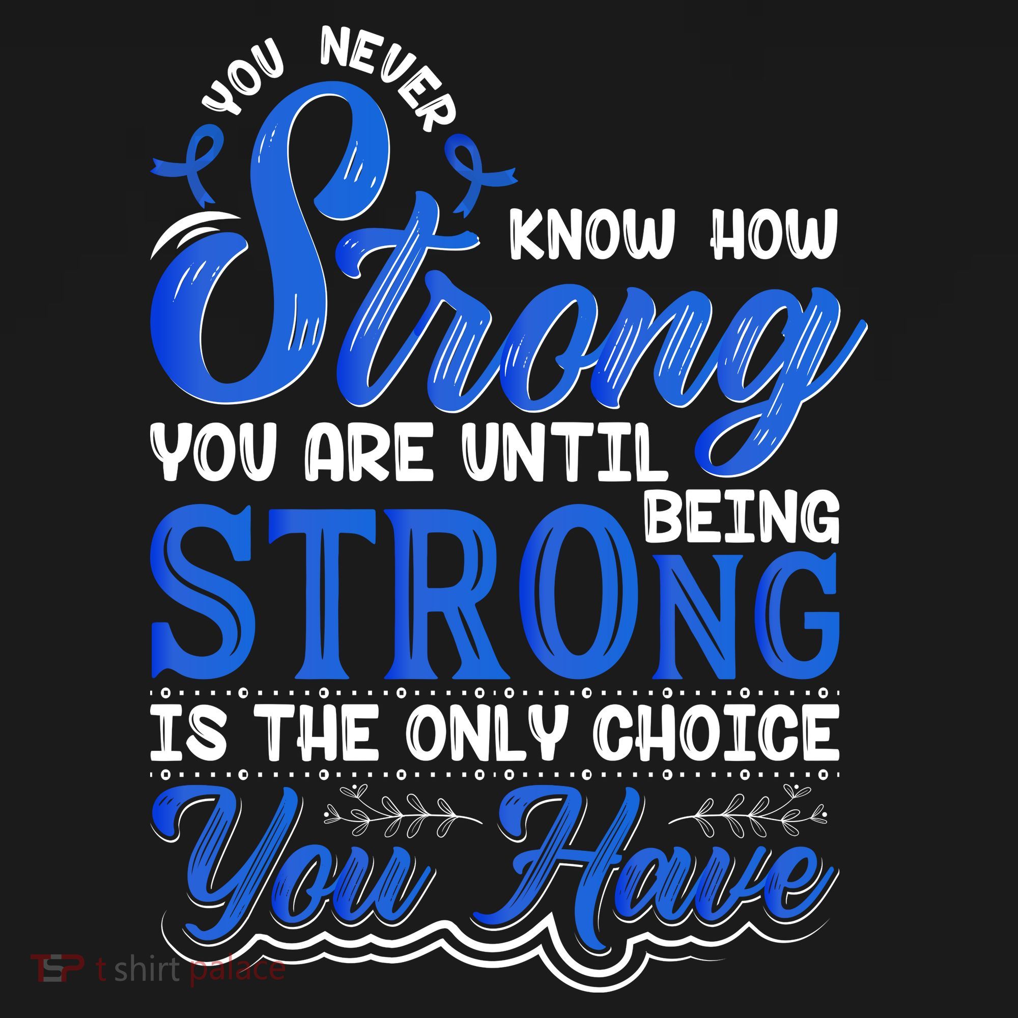 Blue Ribbon Colon Cancer Mousepad