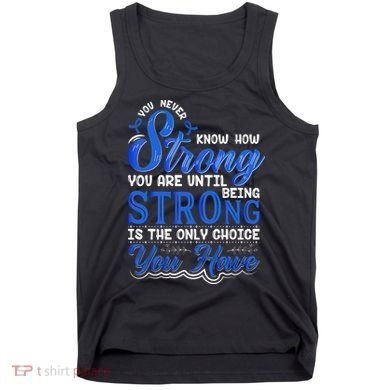 Blue Ribbon Colon Cancer Tank Top